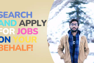 search and apply for jobs on your behalf