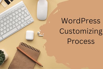 install wordpress plugins and setup wordpress themes and customize your website