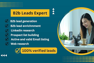do targeted lead generation, and data enrichment