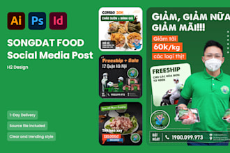 social marketing post design