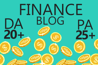 submit a guest post on a quality finance blog