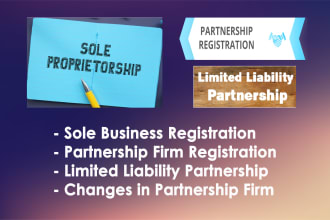 register llp, partnership firm and sole proprietorship business in pakistan