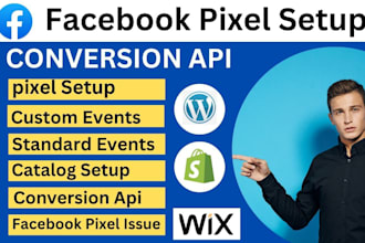 setup fb pixel conversion API fb marketing fb advertising fb gtm facebook ads