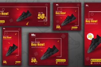 design social media banner, facebook cover or youtube header