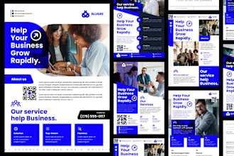 design brochures, flyers, booklet, whitepaper, annual report, company profile