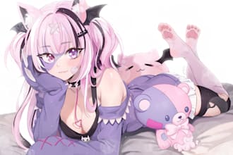 draw or design your oc or fanart anime