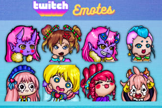 create custom emotes and sub badges for twitch asap