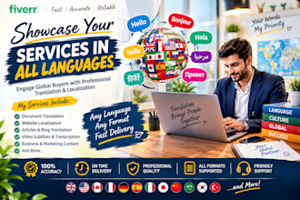 translate english to multi languages that you need