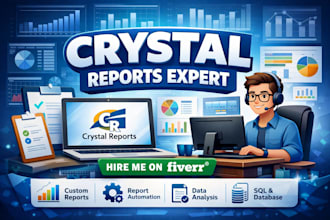 build, modify and optimize crystal reports
