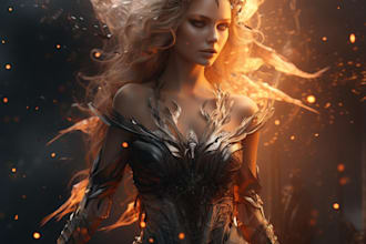 make any fantasy art