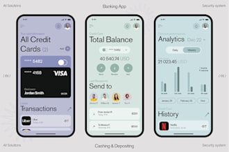 design mobile app and web UI UX in figma