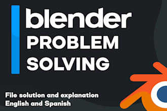 solve any blender 3d problem you need help with