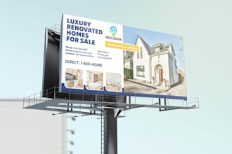 do billboard, yard sign, signage, sign board or banner