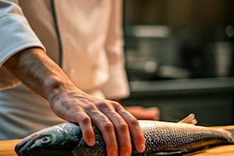 convert your dish idea into a professional recipe