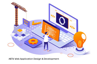 develop custom dotnet web app development for business