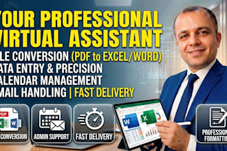 be your administrative virtual assistant