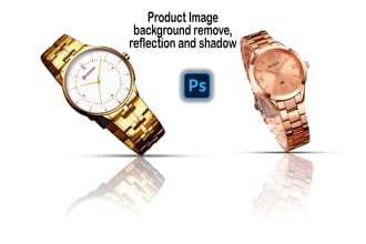 product image editing, reflection, and shadow professionally