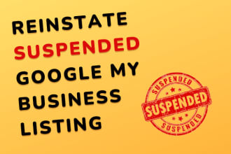 reinstate gmb suspended google my business listing