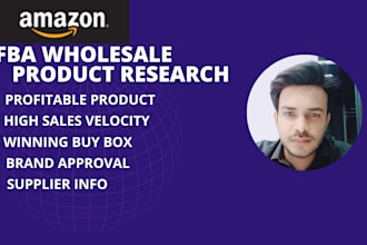 do amazon fba wholesale product hunting