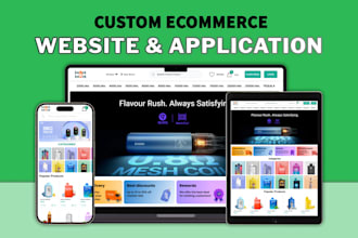 build ecommerce marketplace website and apps
