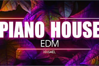 create fast piano house music