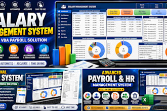 do salary and wages calculation by using excel vba