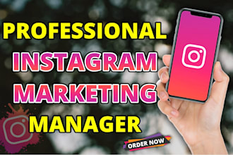 be your instagram marketing manager