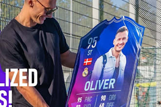 make fut 23 card in high quality high satisfction personalized FIFA 23 fut card