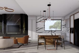 build sketchup 3d model interior on lumion