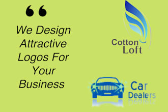 design attractive and meaningful logo for your business
