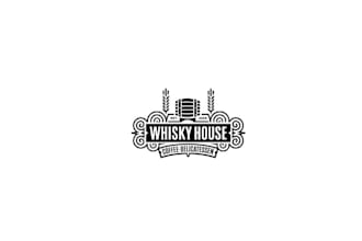 design excellent better whiskey coffee logo