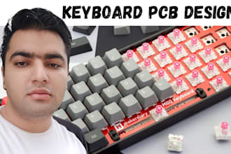 design your mechanical keyboard pcb with a schematic circuit
