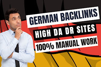 provide high authority white hat do follow SEO german guest posts backlinks