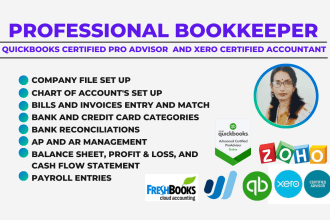 do accounting and bookkeeping using quickbooks xero wave