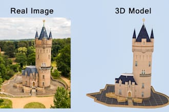 make city 3d textured models