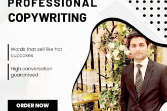 craft persuasive copywriting and sales copy