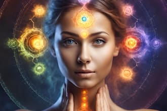 clear, heal, balance and activate 9 chakras