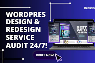 design, redesign, or audit your wordpress website for speed and SEO