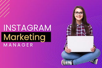be your instagram manager and content creator