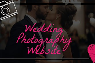 design wedding photography website