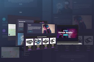 design single product wordpress website or webshop using elementor