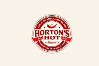 design perfect worthy hot sauce logo