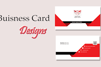 design unique business cards and stationary items for you