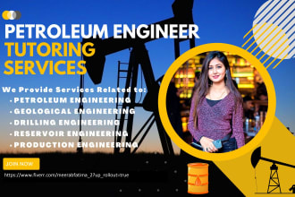do your petroleum and reservoir engineering task