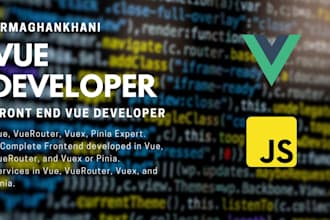 be your vue js developer