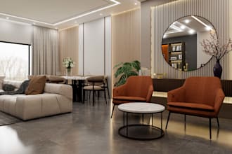 custom interior design 3d rendering to your dream house