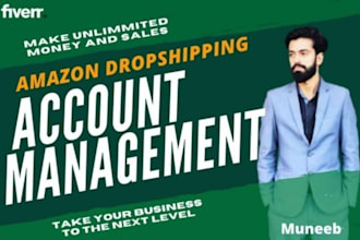 manage amazon dropshipping account, fbm virtual assistant
