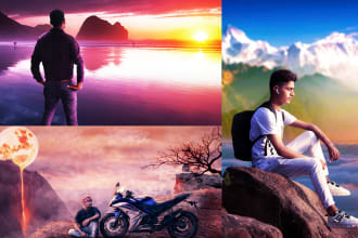 merge, combine, composite and remove object from photos