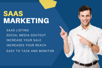 do saas marketing and listing