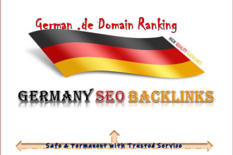 build german SEO backlinks high da authority domain de germany link building